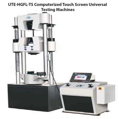 touch screen computerized universal testing machine exporters|Testing machine with touchscreen, Test machine with .